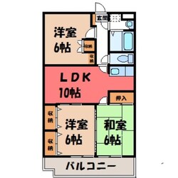 パークヒルズ Ⅱの物件間取画像